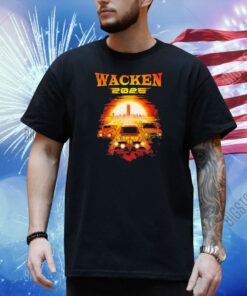 Wacken W O A Faster Harder Louder Desert Race 2025 Shirt