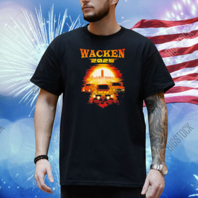 Wacken W O A Faster Harder Louder Desert Race 2025 Shirt