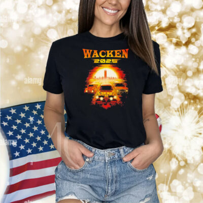 Wacken W O A Faster Harder Louder Desert Race 2025 Shirt