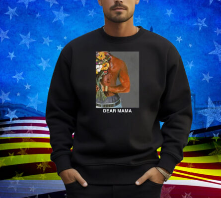 2Pac Dear Mama Black Shirt