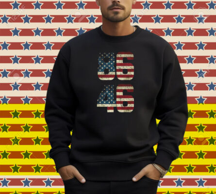 8646 American Flag Anti Joe Biden Shirt
