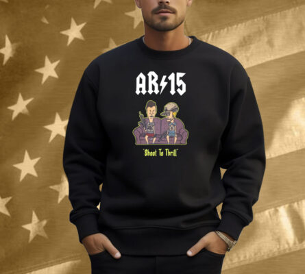 Alex Rosen Beavis And Butthead Ar 15 Shoot To Thrill Shirt
