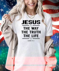 Alisson Becker Wearing Jesus The Way The Truth The Life Shirt