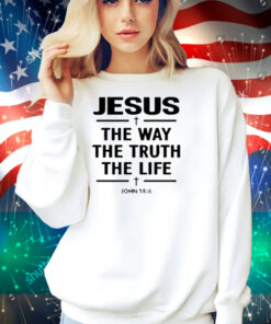 Alisson Becker Wearing Jesus The Way The Truth The Life Shirt