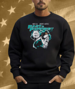 Andres Munoz and Matilda Seattle Feline Area Rescue Shirt