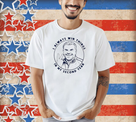 Ange Postecoglou I Always Win Things In My Second Year Tottenham Shirt