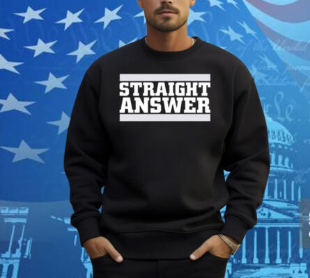 Anies Baswedan Straight Answer Shirt