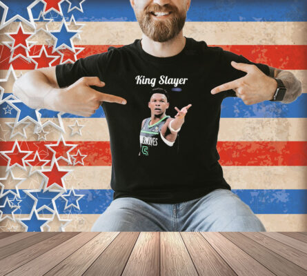 Anthony Edwards King Slayer Shirt