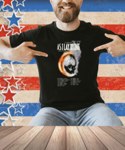 As I Lay Dyin Tour 2025 Dates Moon Skull Shirt