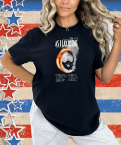 As I Lay Dyin Tour 2025 Dates Moon Skull Shirt