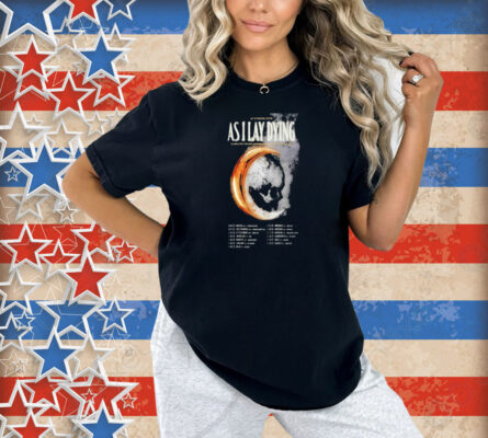 As I Lay Dyin Tour 2025 Dates Moon Skull Shirt