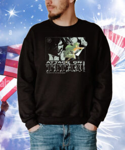 Attack On Titan Mikasa Eren This World Is Cruel And It’s Also Very Beautiful T-Shirt