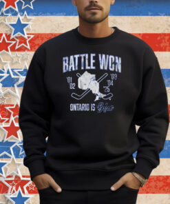 Battle Won Ontario Is Blue Shirt