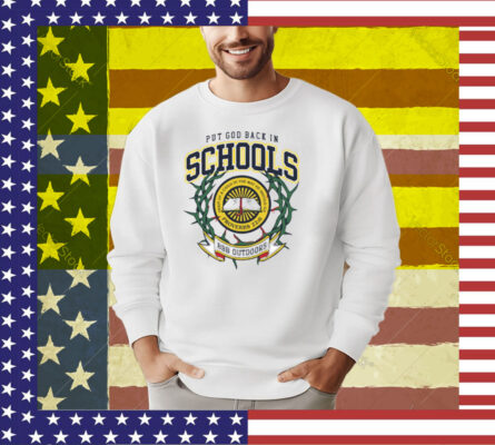 Bbb Outdoors Put God Back In Schools T-Shirt