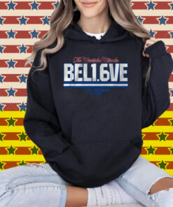 Believe In 1.6 Seconds Left T-Shirt