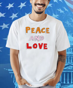 Bella Freud Peace And Love Shirt