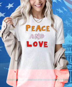 Bella Freud Peace And Love Shirt