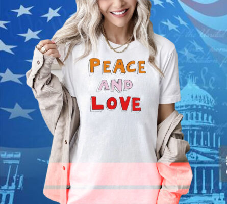 Bella Freud Peace And Love Shirt