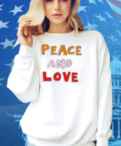Bella Freud Peace And Love Shirt