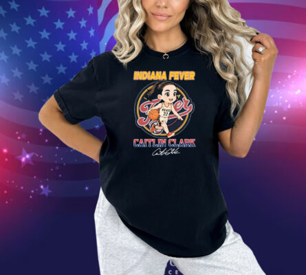 Caitlin Clark Indiana Fever Caricature Siganture Shirt