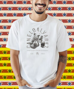 Canelo Alvarez Bear In Mind Undisputed World Champion GDL MEX Shirt