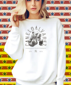 Canelo Alvarez Bear In Mind Undisputed World Champion GDL MEX Shirt