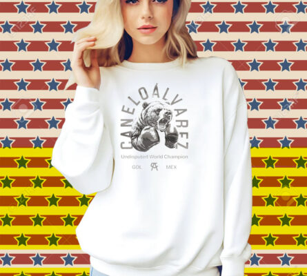 Canelo Alvarez Bear In Mind Undisputed World Champion GDL MEX Shirt