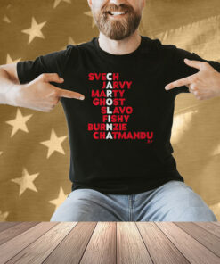 Carolina Hockey Names 2025 Shirt