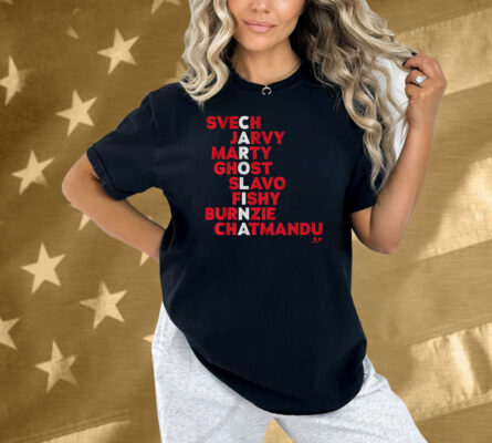 Carolina Hockey Names 2025 Shirt