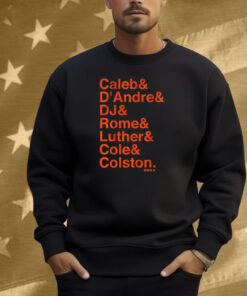 Chicago Football Caleb & D'Andre & DJ & Rome & Luther & Cole & Colston Shirt