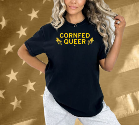 Cornfed Queer Muscle Crop Top Shirt