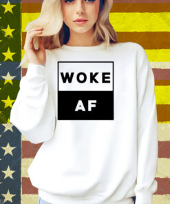 David Wearing Woke Af Shirt