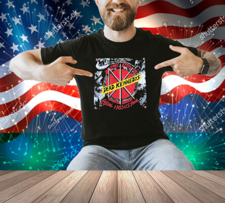 Dead Kennedys Destroy Efficiency Storm The Heartland Fiscal 1983 Us Tour Shirt