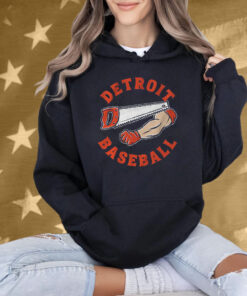 Detroit Baseball Bone Saw T-Shirt