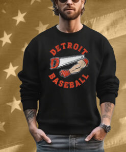 Detroit Baseball Bone Saw T-Shirt