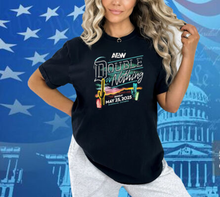 Double or Nothing 2025 Comfort Colors Soft Heavyweight Event Shirt