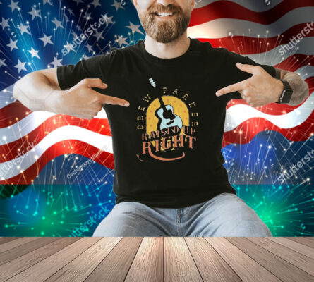 Drew Parker Raised Up Right Guitar Shirt