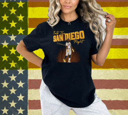Fernando Tatis Jr Into the San Diego Night Shirt