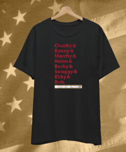 Florida Hockey Chucky & Benny & Marchy & Reino & Barky & Swaggy & Ekky & Bob T-Shirt
