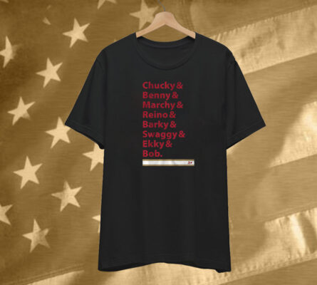 Florida Hockey Chucky & Benny & Marchy & Reino & Barky & Swaggy & Ekky & Bob T-Shirt