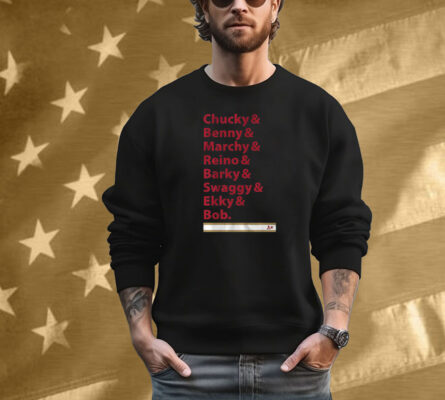 Florida Hockey Chucky & Benny & Marchy & Reino & Barky & Swaggy & Ekky & Bob T-Shirt