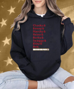 Florida Hockey Chucky & Benny & Marchy & Reino & Barky & Swaggy & Ekky & Bob T-Shirt