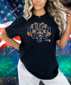 Florida Panthers Reign Red 2025 Stanley Cup Playoffs Home Ice Shirt