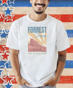 Forrest Frank Live At Red Rocks May 5 Tour 2025 Shirt