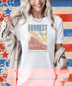 Forrest Frank Live At Red Rocks May 5 Tour 2025 Shirt