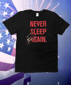 Freddy Krueger A Nightmare On Elm Street Never Sleep Again T-Shirt