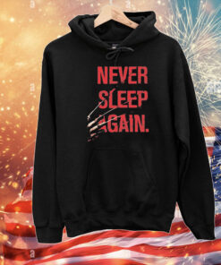 Freddy Krueger A Nightmare On Elm Street Never Sleep Again T-Shirt