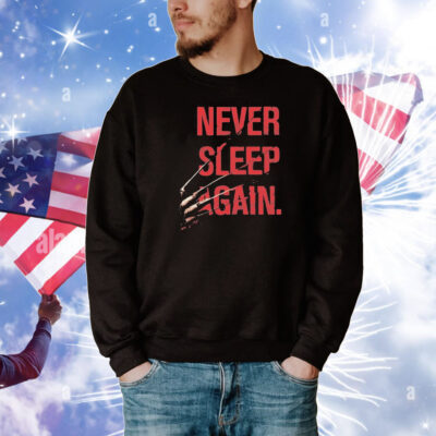 Freddy Krueger A Nightmare On Elm Street Never Sleep Again T-Shirt