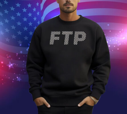 Fuckthepopulation Ftp Checkered Logo Shirt