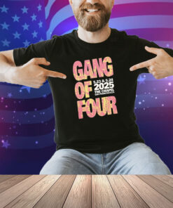 Gang Of Four May 23-24 2025 The Chapel San Francisco CA Shirt
